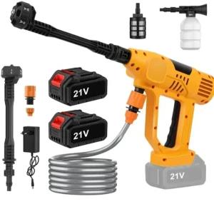 Rechargeable electric high water preasure gun