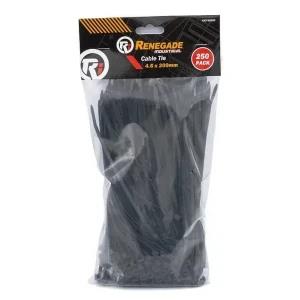 Renegade Industrial Cable Zip Ties 250 Pack
