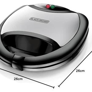 BLACK+DECKER 2 Slice - Sandwich Maker - TS2000-B5