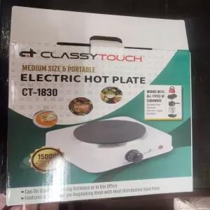 Classy Touch Single Electric Hot Plate 1500W