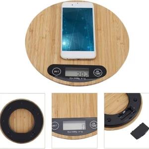 Kitchen Scales Portable Round