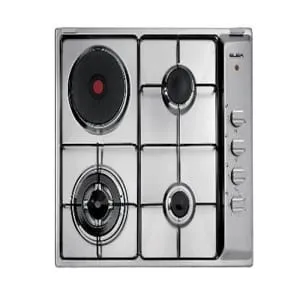 Elba-Hob With Hot Plate & Safety - 60Cm - Ss