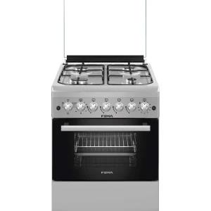 FEMA COOKER - 4 GAS BURNER & ELEC. OVEN F6N40E3 -SS