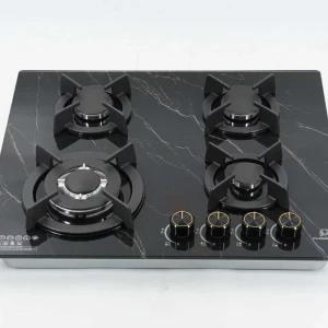 Puresonic 4 Burner Gas Hob PS-TG4B6500GR