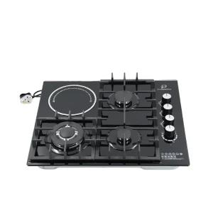 Puresonic PS-HPTG36060 4 Burner Gas Hob with Ceramic Hot Plate
