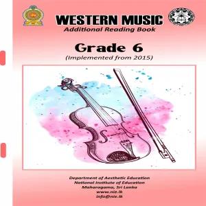 6 Western Music English additional reading book color print