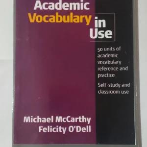 Cambridge English Academic Vocabulary in Use Printed Material Book