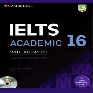 Cambridge IELTS Academic 16 book with DVD