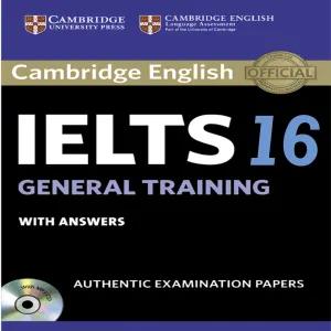 Cambridge IELTS General 16 with answers & DVD