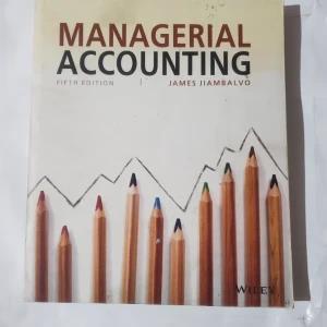 Generic Managerial Accounting Management Book