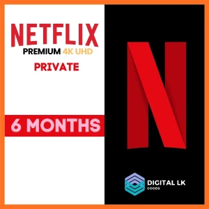 Netflix 6 months - 4K UHD Private
