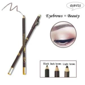 Davis Eye Pencil Water Proof Matte Finish - Dark Brown