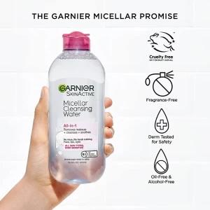 GARNIERS Micellar Cleansing Water & Makeup Remover 200ml