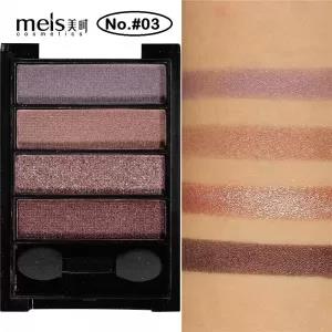 Mels Pretty Eyeshadow 4 Color Palette Makeup No 4