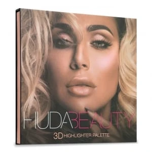 Huda Beauty - 3D Highlighter Palette - Pink Sands