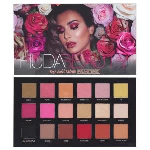 HUDA BEAUTY Rose Gold Eyeshadow Palette 18 Shades