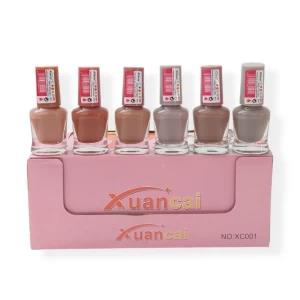 Nail Polish Set Fashion Matte Color 8ml 6Pcs Makeup