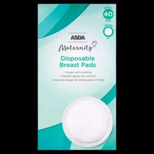 ASDA Maternity Disposable Breast Pads 80 PACK (40 X 2)