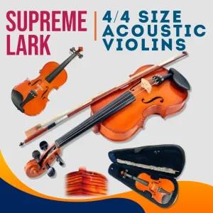 Natural SUPREME LARK Violin Natural Colour High Quality 4/4