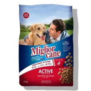 Migliorcane Adult Dog Active Croquettes With Beef 4Kg
