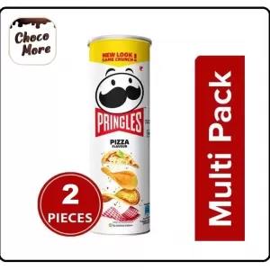 Pringles Pizza Potato Chips, 107g (Pack of 2)
