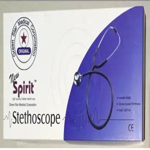 Generic Stethoscope Dual-sided Black