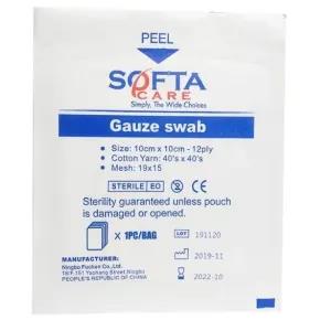 Sterile Gauze 10x10cm 12ply (5pcs Pack)