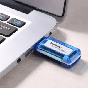 4 In 1 Memory Card Reader USB 2.0 All In One
