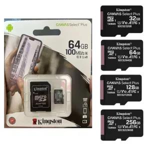 64GB Kingston Genuine A1 Micro SD Memory Card 100MB/s Class