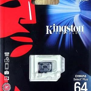 Original Kingston MicroSD Card Flash Memory Card 64GB
