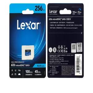 256GB Lexar 633x Micro SD Card 256GB Micro SD Card SD/TF Fla