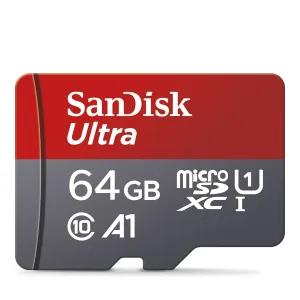 SanDisk Ultra 64GB Class 10 A1 Micro SDXC Memory Card