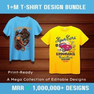 1M+ T-Shirt Design Bundle