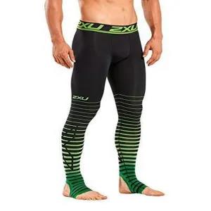 2XU Black Mens Sport Compression Pant