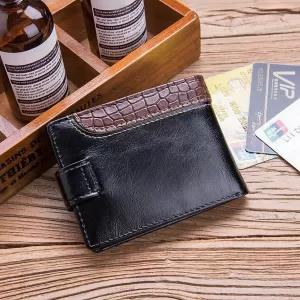 Baellerry Wallet Mens Fashion Fashionable Mens Short Cross