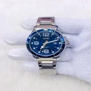 Dark Blue Mens Casual Fashion Wristwatch
