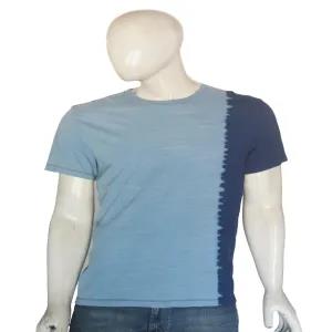 M Blue Mens T shirt