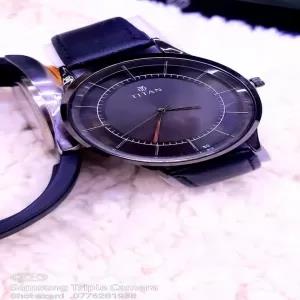 Black Men Boys Casual Party Fashion Buckle Elegent Look Blac