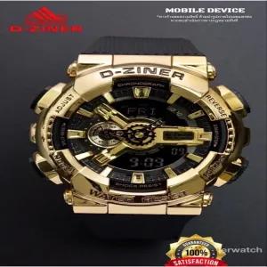 black New Mens Boys Casual Wristwatch