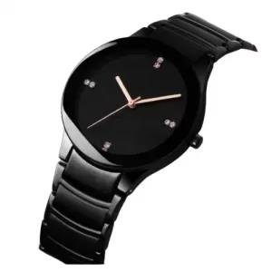 Black RADOO Boys Men Gents Fashionable Casual Analog Quartz