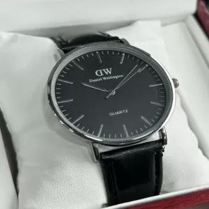 Black Simple Design Men Casual Fashion Boys Watch