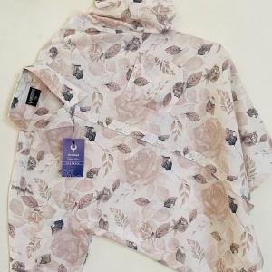 Generic Men's Floral Linen Shirt