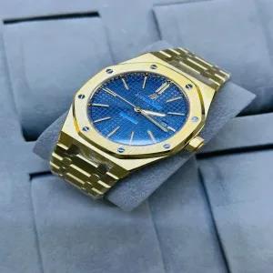 Gold New Mens Casual Ap Automatic Wristwatch
