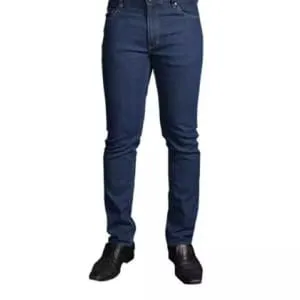 Men s Slim Fit Denim Jeans Blue/Black
