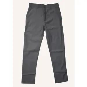 Mens Slim Fit Formal Trouser Black Waist 30