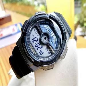 Black Mens Casual Wristwatch