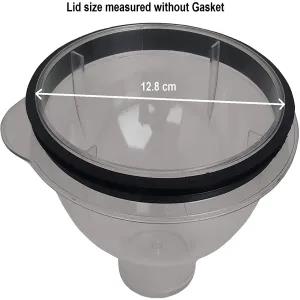 Generic Blender Mixer Grinder Lid Blue Gasket