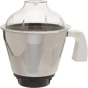 Silver Preethi Blender Stainless Steel Taper Jar MGA 514 1.7