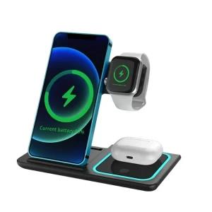 15W 3 in 1 Wireless Charger