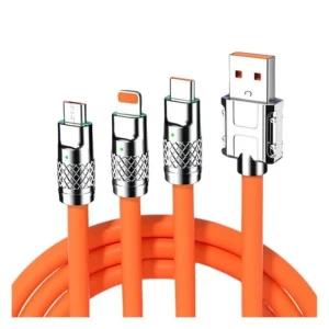 3-in-1 Fast Charging Data Cable 120W